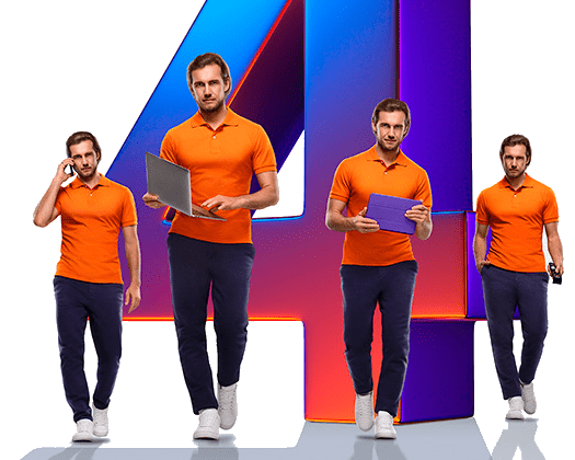 Великолепная четверка Ростелеком в посёлок городского типа Черусти (Московская область)